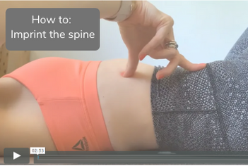 How to imprint the spine
