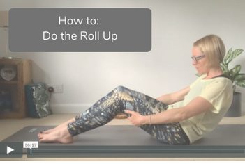 How to do the Pilates roll up